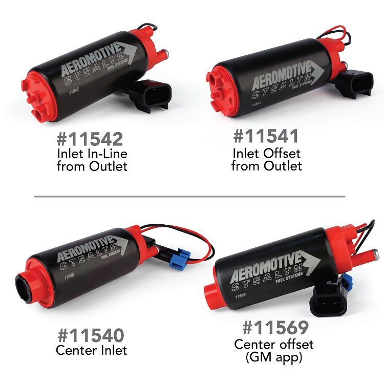 AeromotiveFuel's tweet photo. Here's a part no. reference guide for our 340 pumps. For more info, go to our website! #fuelsystem #techtuesday #aeromotive #intank #stealth https://t.co/qTv9P5SU0d