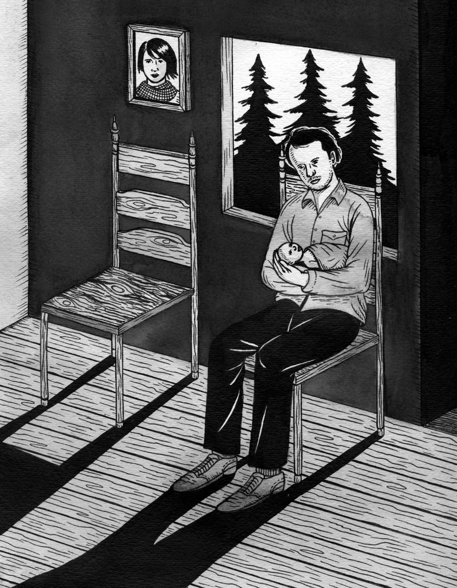 larecord's tweet photo. INTERVIEW: @PWElverum #MountEerie by #TomChild w art by @vanpattenart, playing @hwdforever tonite/tmw https://t.co/BN8ZuMZHOt https://t.co/LoILJj4I4L