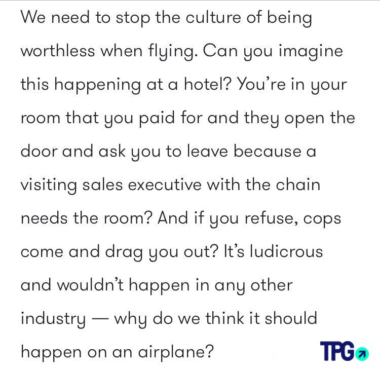 thepointsguy's tweet image. This is such an important discussion we're having right now. 

#TravelTuesday #united #unitedAIRLINES