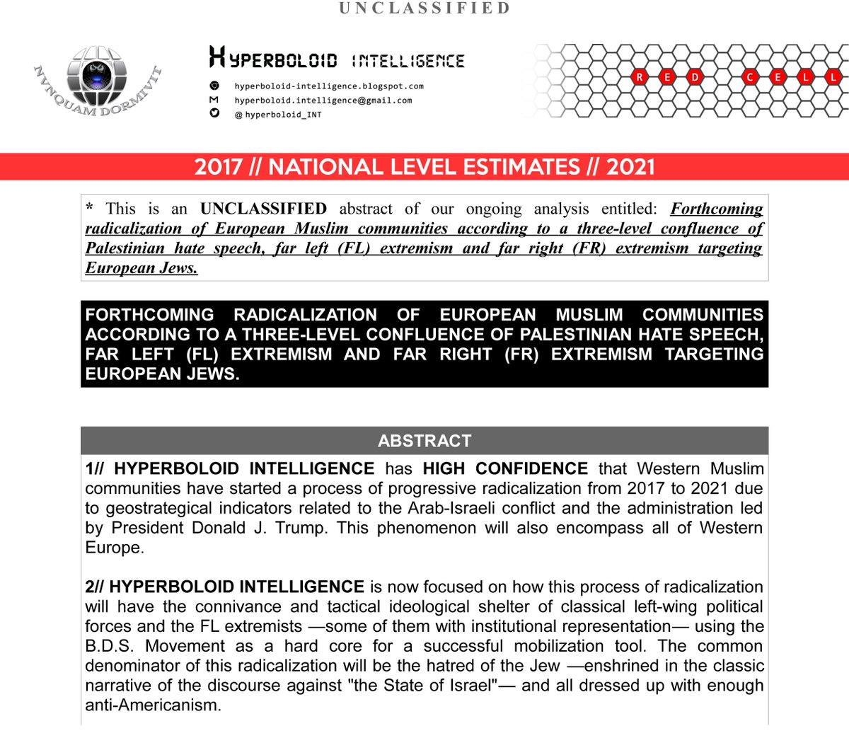 rnovoa's tweet image. ⚠️ On January, 2017 🌐Hʏᴘᴇʀʙᴏʟᴏɪᴅ ɪɴᴛᴇʟʟɪɢᴇɴᴄᴇ 🌐 issued its preliminary NATIONAL LEVEL ESTIMATES  2017-2021 

#FactCheck #Point2  

☑ 2⃣‼