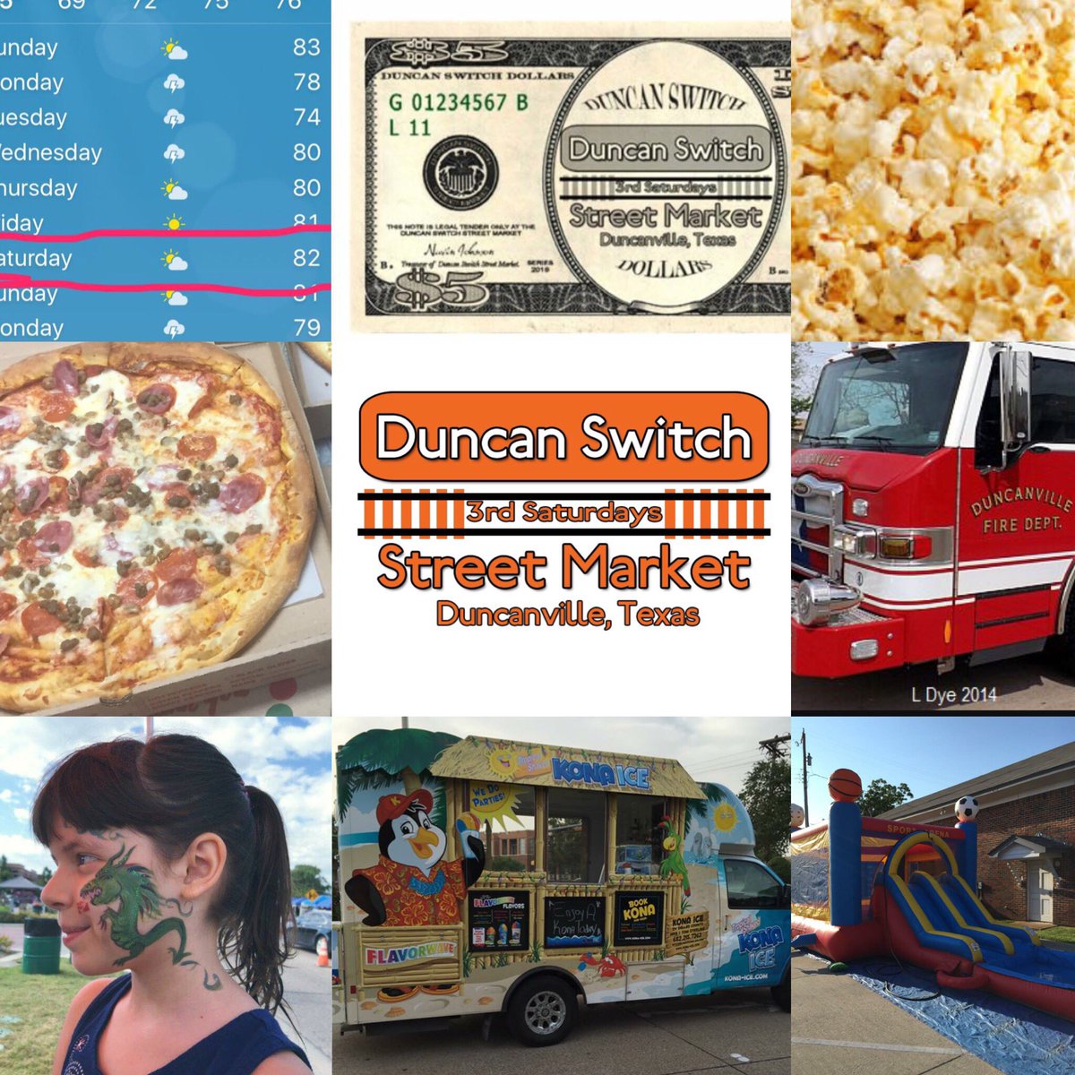 DSwitchStrtMkt's tweet photo. THIS Saturday FUN for all! FREE Kids Zone,200 FREE snow cones,100 FREE Popcorns,FREE Face Painting,Pizza Eating Contest 1pm 9a-3p Main St https://t.co/aqXjV5NrhH