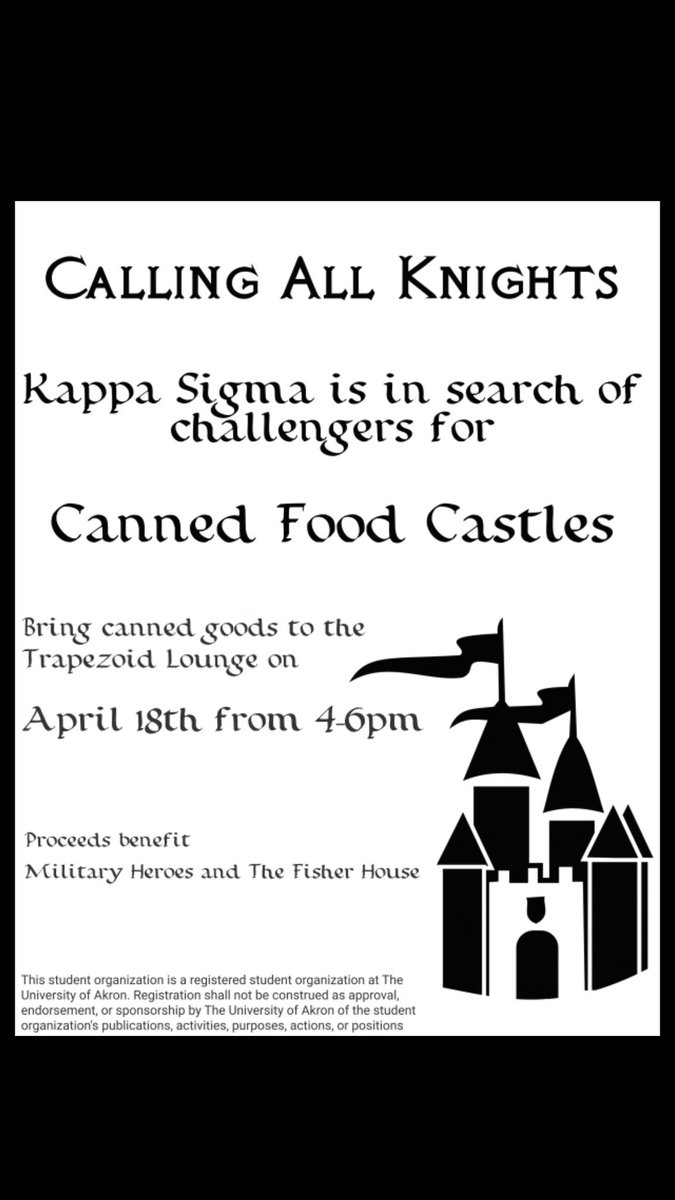 AkronKappaSigma's tweet photo. Show us what you got #KSWarriorWeek https://t.co/58zHBGo47Y