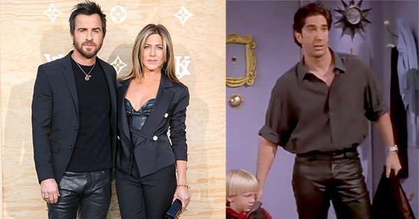 The One Where Justin Theroux Steals Ross Geller's Leather Pants