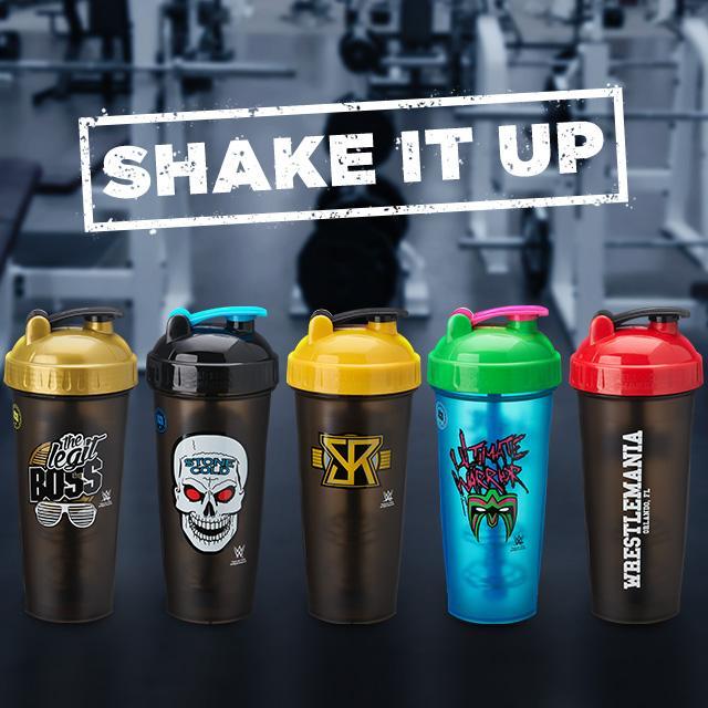 WWEShop's tweet photo. Have your own #SuperstarShakeUp with new Perfect Shaker bottles at #WWEShop. #WWE #SDLive
https://t.co/sVQuCPHQp9 https://t.co/8zaArNKsxO