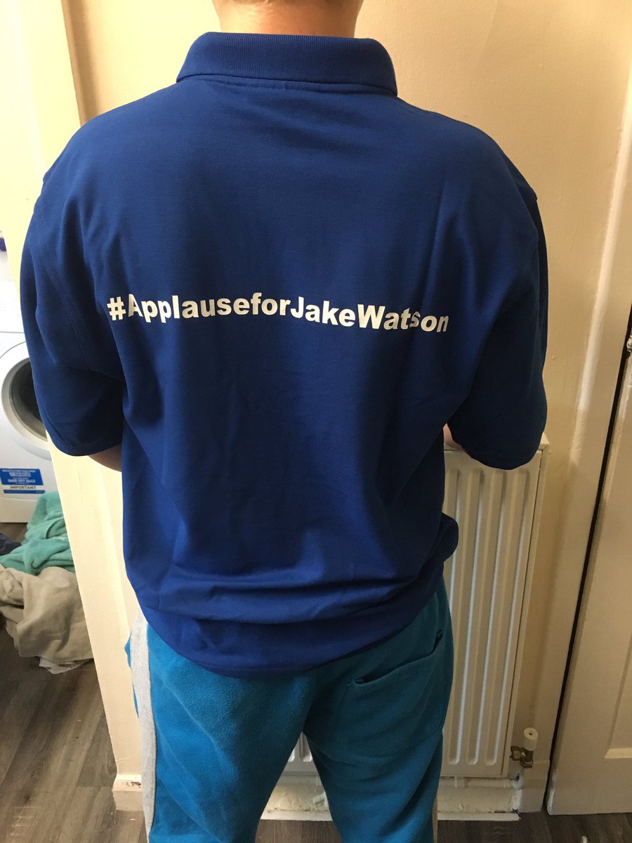 applause4jakew's tweet photo. New tops 💙 #applauseforjakewatson https://t.co/tdVimLTI8n