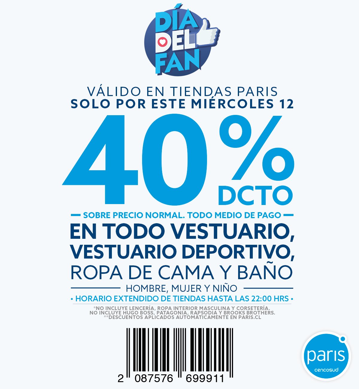 Almacenes paris 2025 chile ropa mujer