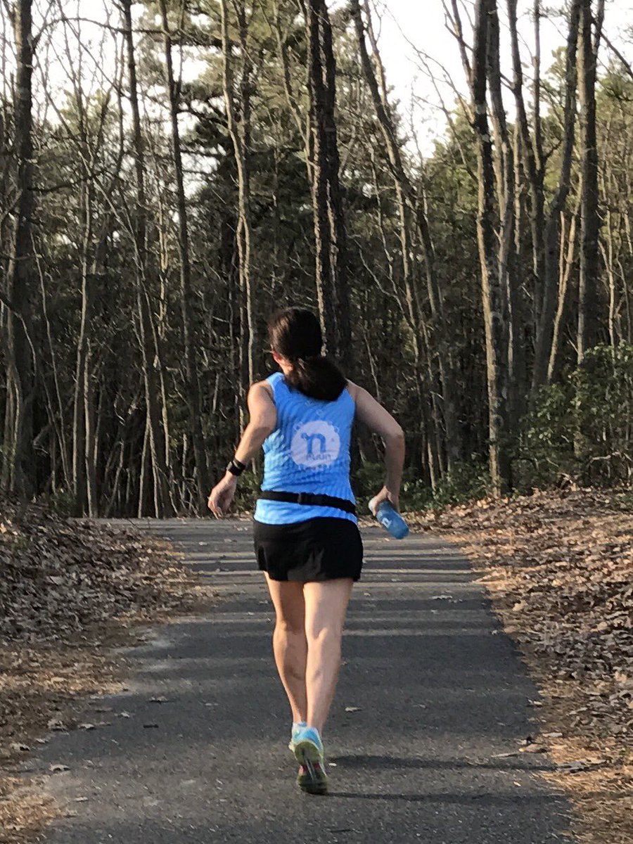 ultramiriam's tweet photo. A 6.5 mile evening stroll in the woods on a warm spring evening #getoutside #gooutside #findsolitude #nuunambassador https://t.co/edmAvhhhhw
