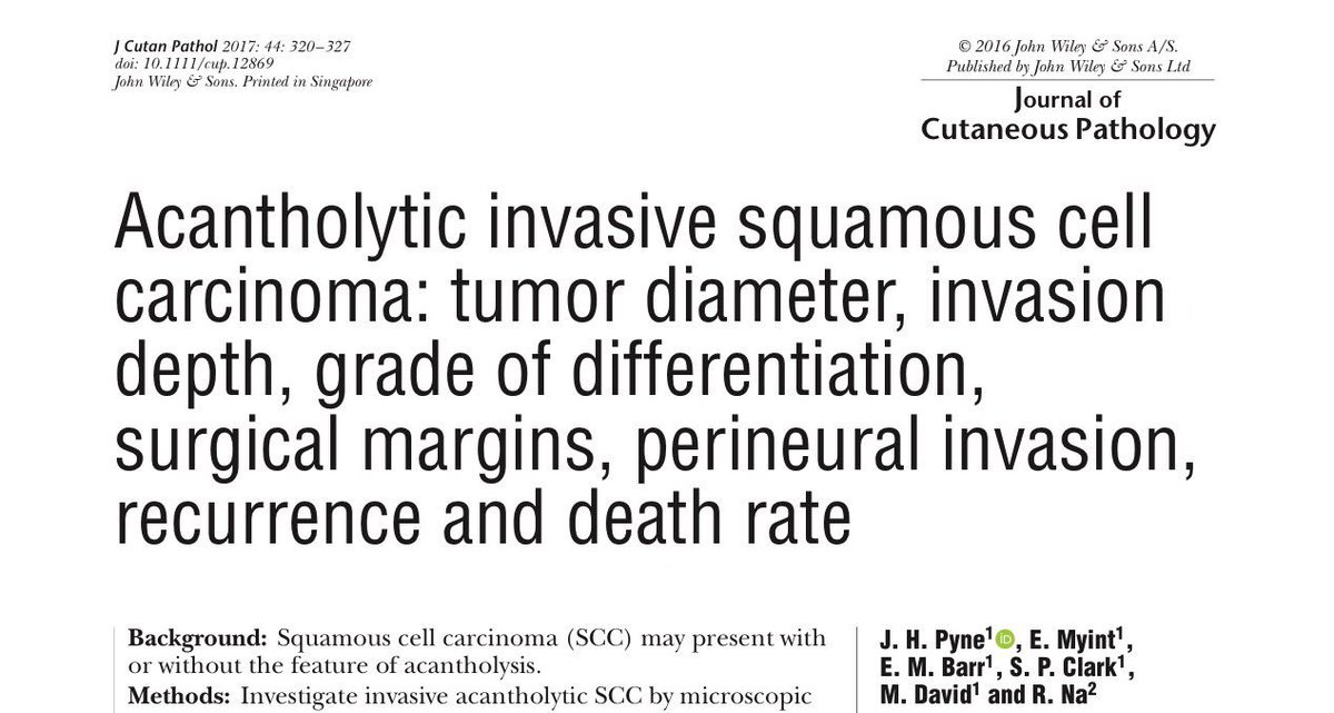 DermpathJC (@dermpathjc) on Twitter photo For our 1st #dermpathJC on 4/27/17 9PM EST we will be featuring this article tinyurl.com/m9sm6yn <a href="/JCutaneousPath/">J Cutan Pathol</a> For our 1st #dermpathJC on 4/27/17 9PM EST we will be featuring this article tinyurl.com/m9sm6yn <a href="/JCutaneousPath/">J Cutan Pathol</a>