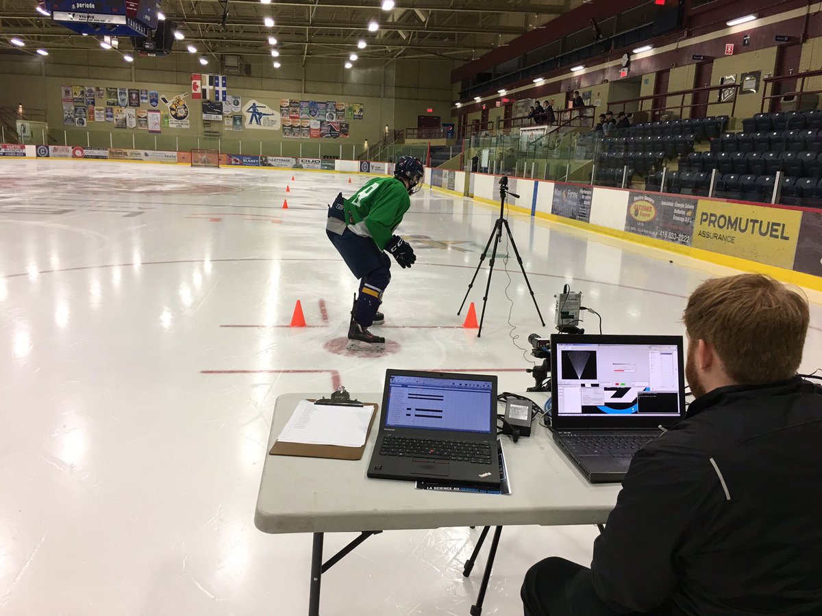 SciencePerfo's tweet photo. Merci de l'accueil @CommandeursAAA  !!! #skatinganalysis #hockeyscience #scienceperfo https://t.co/hJZwhWIISV