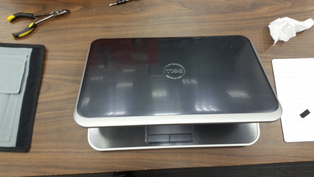 OSComputerWorx's tweet photo. Dell laptop touchpad assembly fix from the other day https://t.co/362Muy4X1p