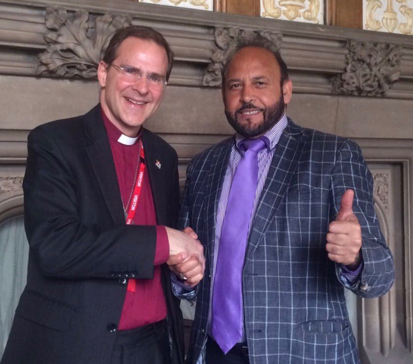 toby_howarth's tweet photo. Great that the new Lord Mayor of Bradford, Cllr Abid Hussain has given his support and backing to @BelievingInBfd https://t.co/F4cWH7xnFn