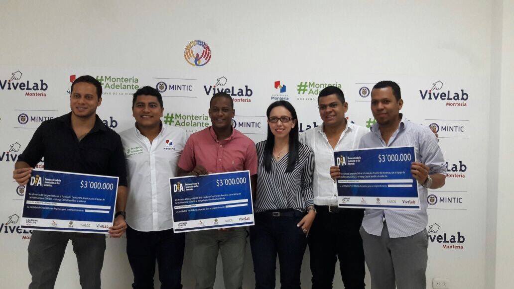 Trust4Americas's tweet photo. #ProgramaDIA entregó capital semilla a emprendedores digitales de Montería @ZapphyPH @Markaribe_Col ¡Felicidades! @ViveLabMonteria https://t.co/5ZNWMxjx0H