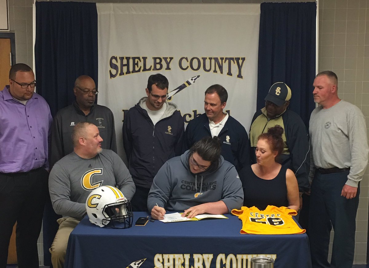 SCHSRockets's tweet photo. Rocket Athletics send a huge congratulations to Hayden Tedford as he continues his education and athletic career at Center College! https://t.co/GO9nOTtr8E