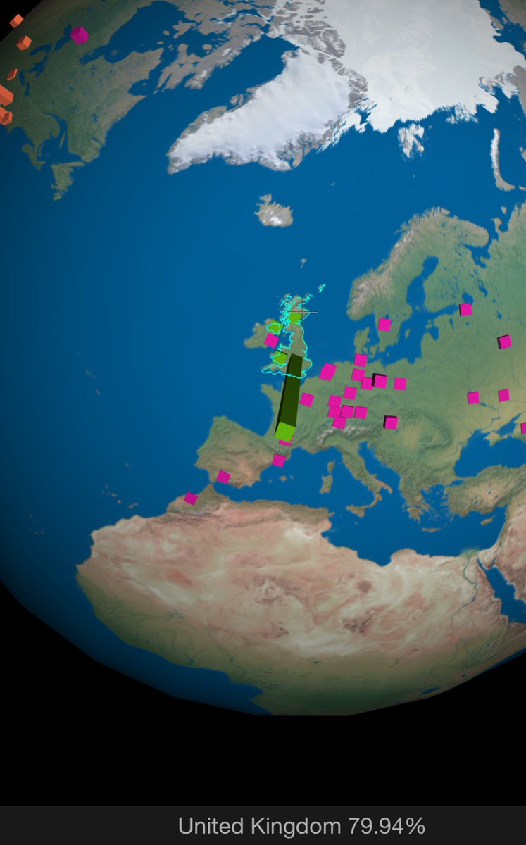 Knutsford_admi's tweet image. The ‘location’ analytic globe image of visitors to our KnutsfordAdmin.co.uk website from @analytics3d is cool #Knutsford