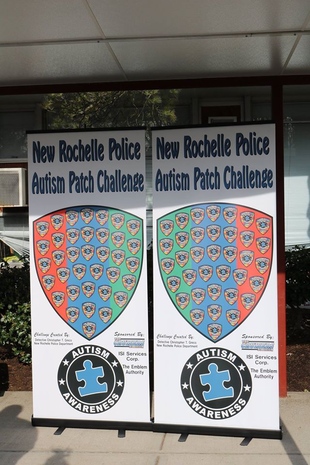 @NewRochellePolice wants to commend Detective Greco and thank the participating agencies of the @AutismPatchChallenge