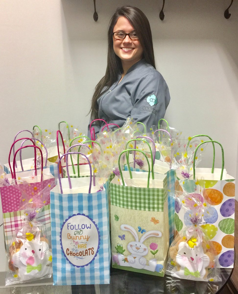 cooperorthoinc's tweet photo. To all those who have shown confidence in us by referring patients, we appreciate you!! Easter bags are ready to deliver! #coopercloud https://t.co/bNmkUG6MLs