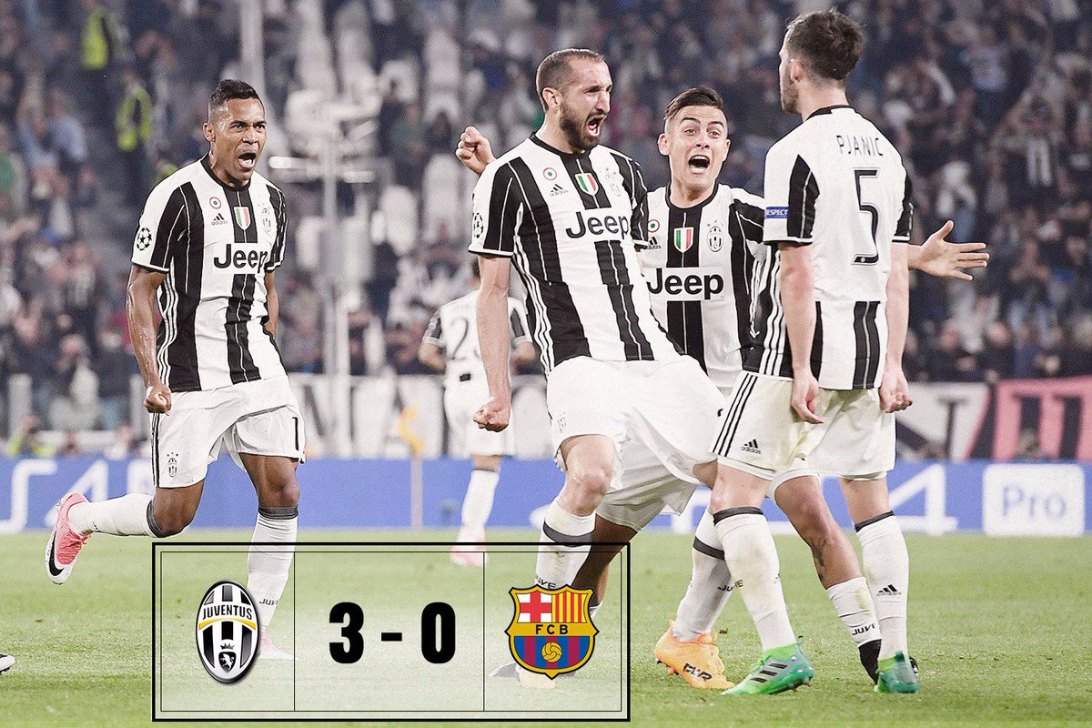 Juventusfc On Twitter Full Time Itstime The Bianconeri Will Head To Barcelona Next Week With A 3 0 Lead Juvefcb Finoallafine Forzajuve Https T Co Cjerwynmfn