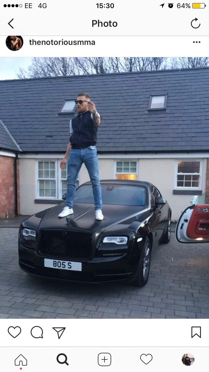 PentagonGlass's tweet photo. Wraith Tinted by us and part wrap last week and today it's hit @TheNotoriousMMA instagram #tints #MMA https://t.co/lMxLiAPH5h
