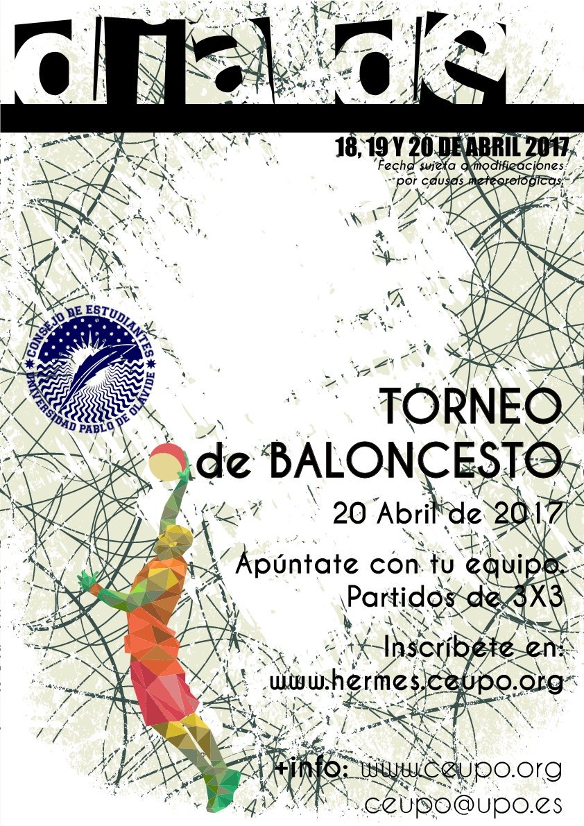 CEUPO's tweet photo. No hagas planes para el 18, 19 y 20 de abril. ¡Te llevamos el gym a la UPO, y todo al aire libre! 
https://t.co/FBur7oSY5S https://t.co/5TOlnNLstN