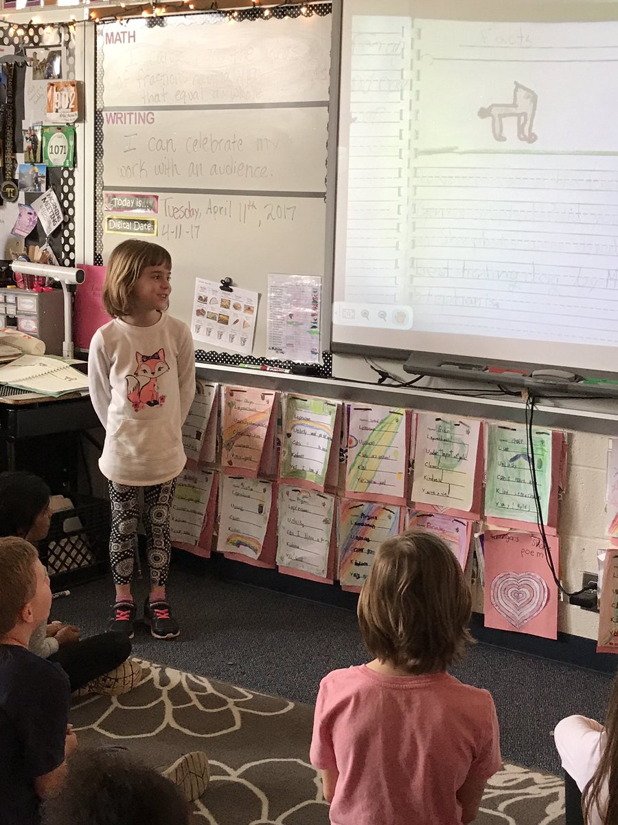 #Dolsenthinkers practice speaking and listening during our writing celebration!