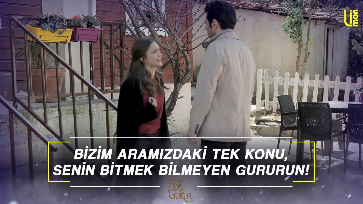 Bizim aramızdaki tek konu, senin bitmek bilmeyen gururun!

#LimonSunar #AşkveGurur