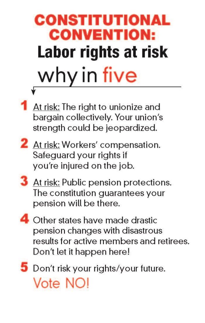 PembrokeTF's tweet photo. Pick a card, any card! All are great reasons to VOTE NO!!! @nysut @KTA_KenmoreTA @BfloTeachersFed @Berg542 @marknotmatt @WilliamsvilleTA https://t.co/ySFeTrD0fI