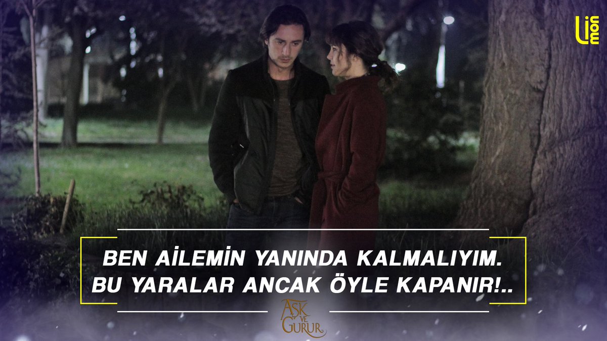 Bu yaralar benim yaralarım, kimse bilmeyecek!

#LimonSunar #AşkveGurur

<a href="/tulinozenn/">Tülin Özen</a> @RifatSungar