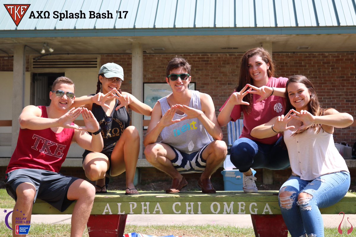 We had a great time yesterday raising money for Relay for Life with AXO!! #UWFRelay17