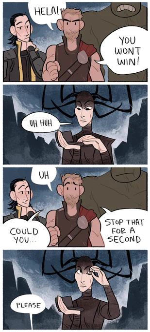 you can never wear too much eyeshadow #ThorRagnarok 