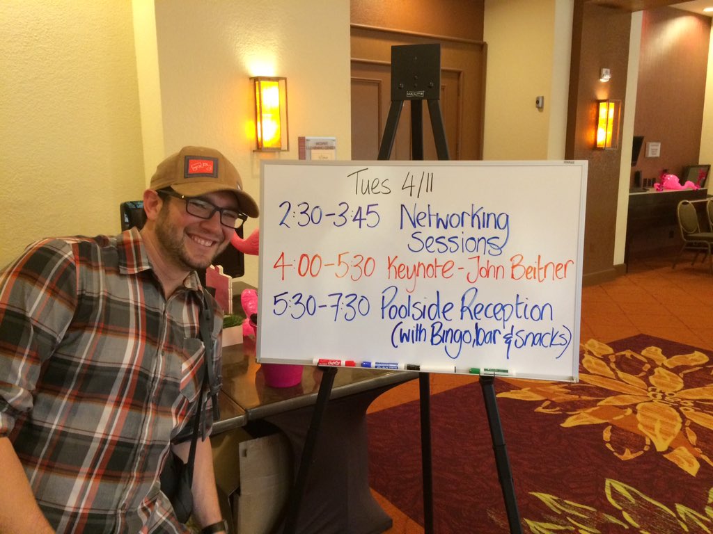 Zisforme's tweet photo. This afternoon's lineup (+Nate) #acaslc #keynote https://t.co/1rxxHVLgGC