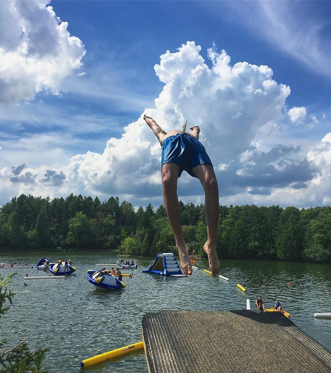 EmeraldLakeRV's tweet photo. Reposting @beanrosebud: 
...
"If you don't jump you'll never know if you can fly... D  E  E  P #BackFlip or #BackFlop?" https://t.co/MciWe2J6RW