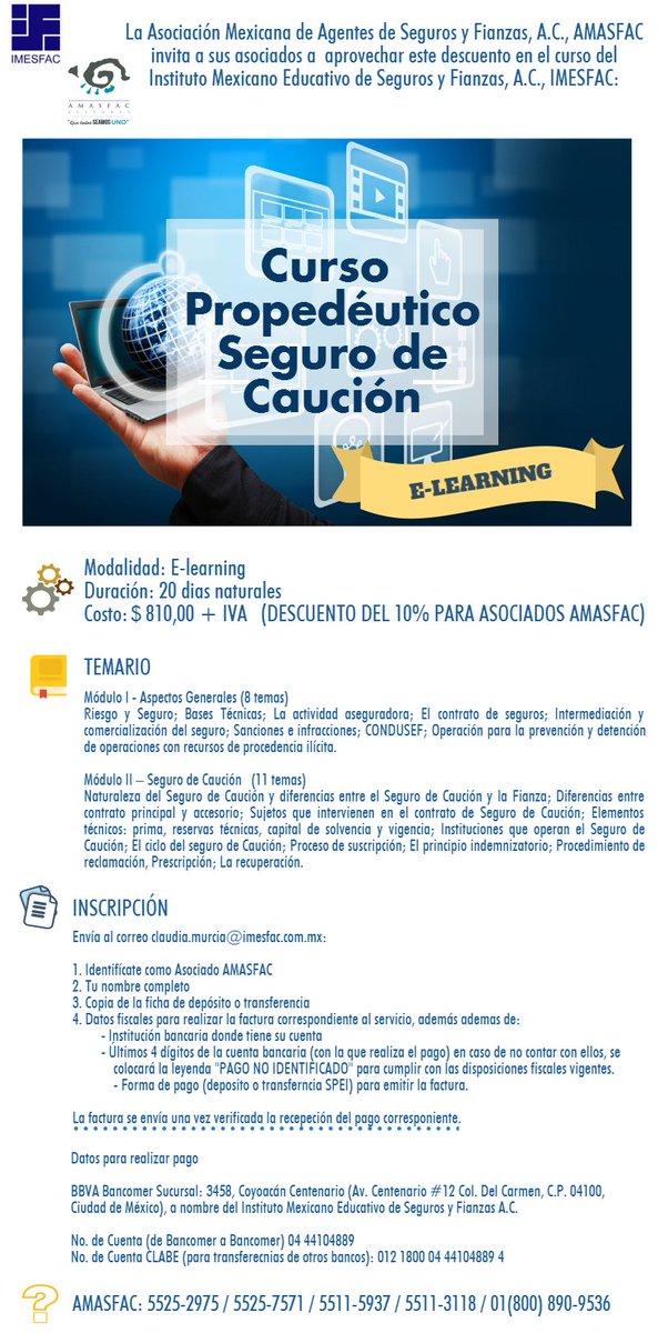 Amasfac Fianzas (@amasfacfianzas) on Twitter photo 