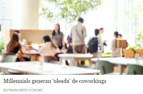 "Actualmente operan cerca de 74 espacios de este tipo en México" goo.gl/FVQD4B