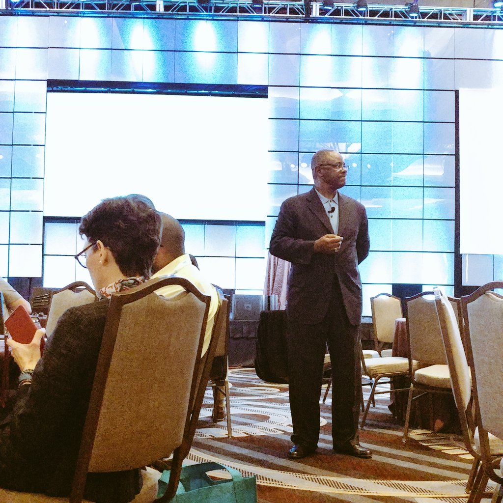 Digital Transformation w/ <a href="/ReggieHenry/">Reggie Henry, CAE</a> Where does the AMS fit in ur tech stack? Is the AMS @ the center or a bridge to other apps? #audc17