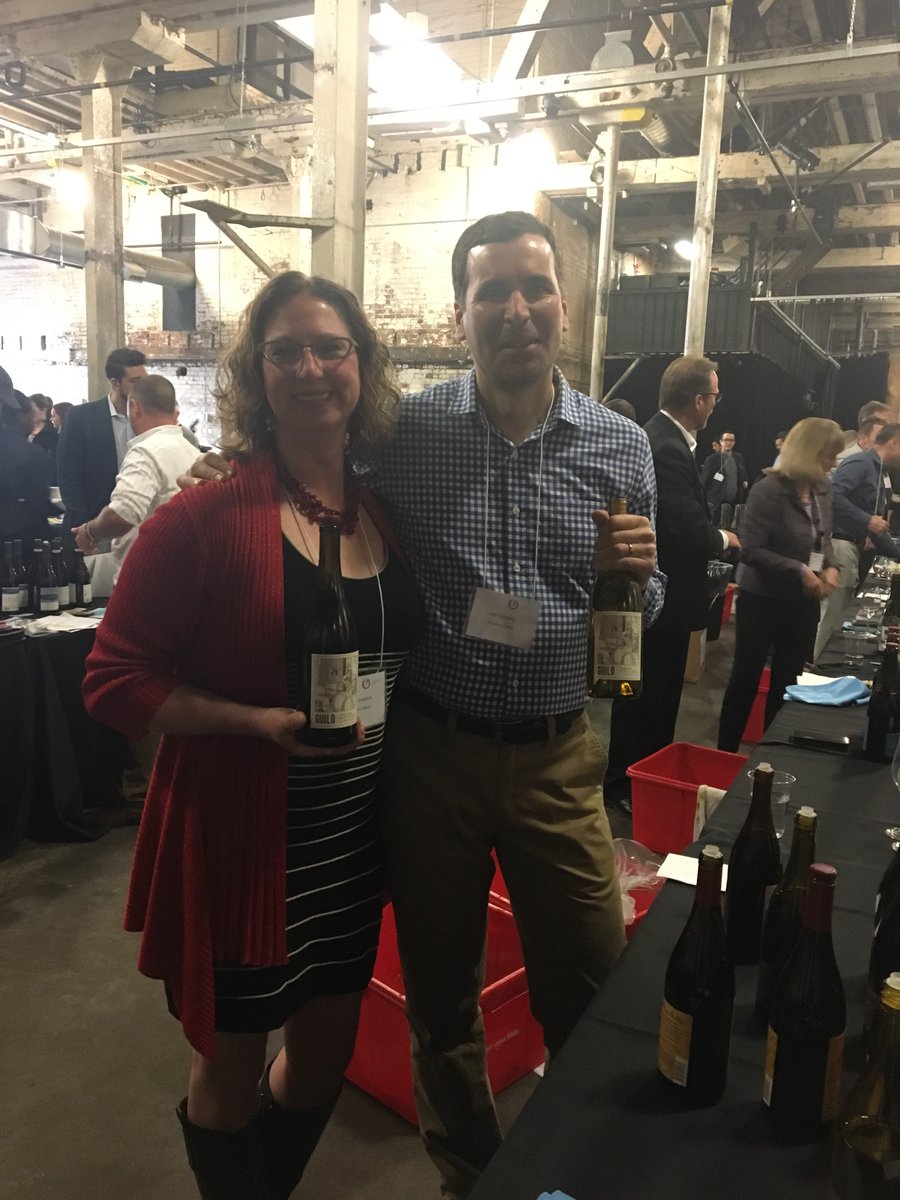 Anne &amp; John are representing Guild in Canada at the @tasteoregoncanada show. Represented by <a href="/BarrelSelect/">Barrel Select</a> Wines are a hit!