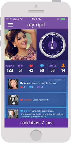 tinkerventures's tweet photo. Ripil, the social media platform for good, is putting positivity in the spotlight @myripil  https://t.co/Uqe2tE7WQa https://t.co/RTVT1t0qmU