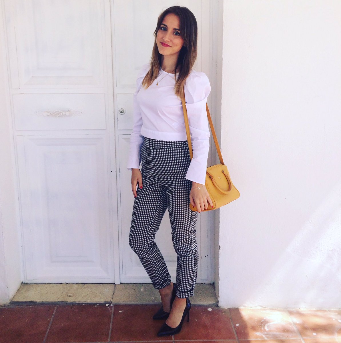 notasconestilo's tweet image. Vichy look! Total look @zara 😀!#cordobaesp #lookoftheday #notasconestilo