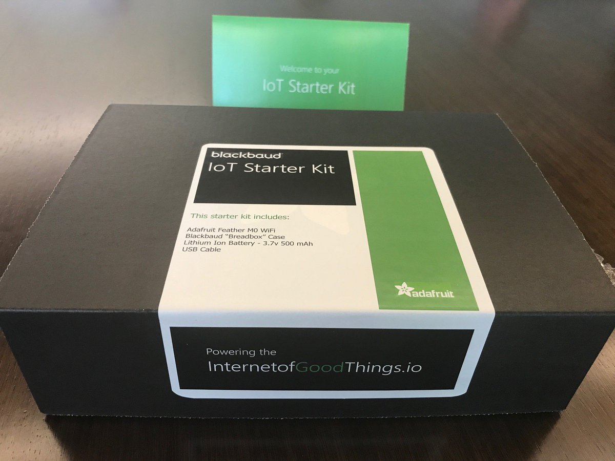 mbwestmoreland's tweet photo. Don Noonan's #hackathon project showcases #IoT, #SKYAPI's , our @Blackbaud vision to #powerthepossible #anyonecanddoit https://t.co/hQ2HSQagEa