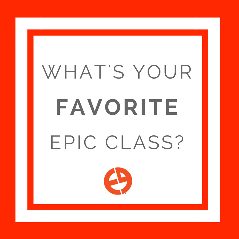 epicintervals's tweet photo. We're taking a poll! If you could only take one EPIC class for the rest of your life, tell us which one it would be. #takingapoll https://t.co/uub06WlcgO