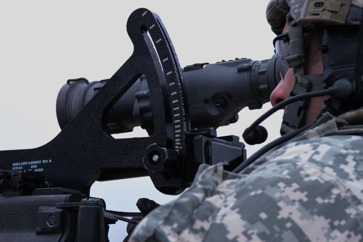 DVIDSHub's tweet photo. Sgt. 1st Class Mario Hernandez views a target through a thermal weapon sight #OperationColdSteel https://t.co/7vjTifTt8C https://t.co/RJbJKIPtU0