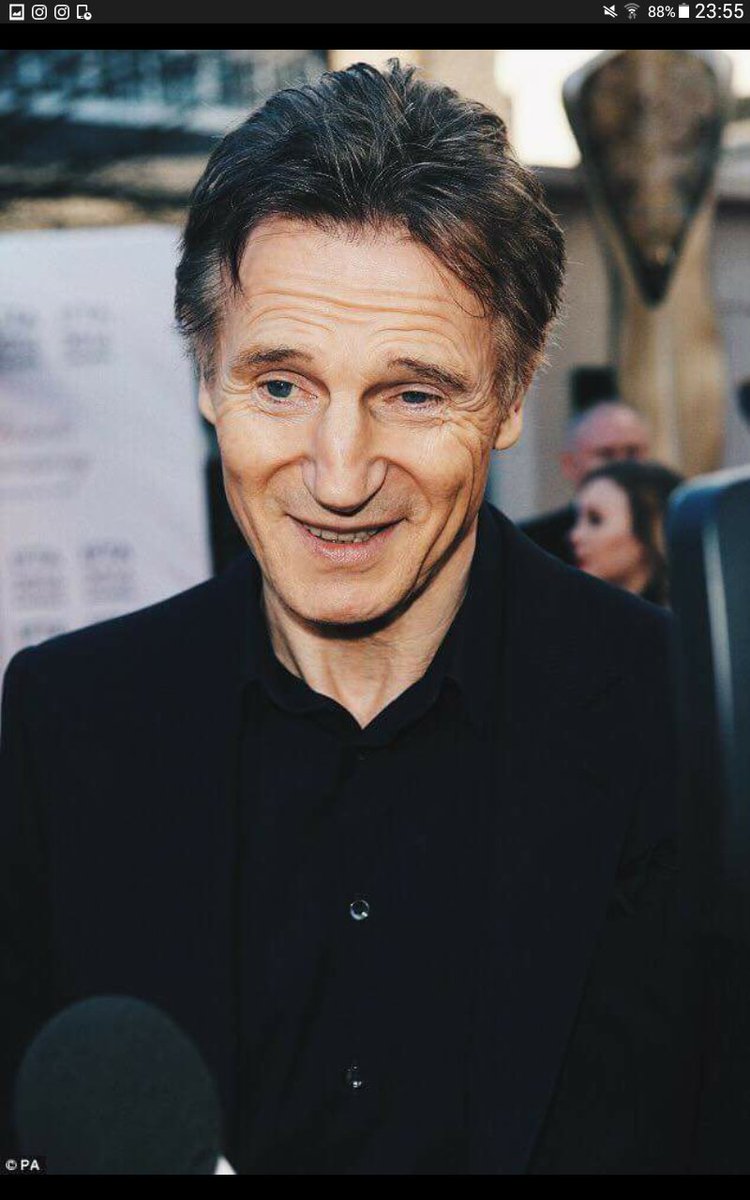 NeesonAddict65's tweet photo. #liamneeson #ifta2016 Dublin #legend Our hero💗💖 Good night Neesoners 😴 https://t.co/0FYTwZI9LE