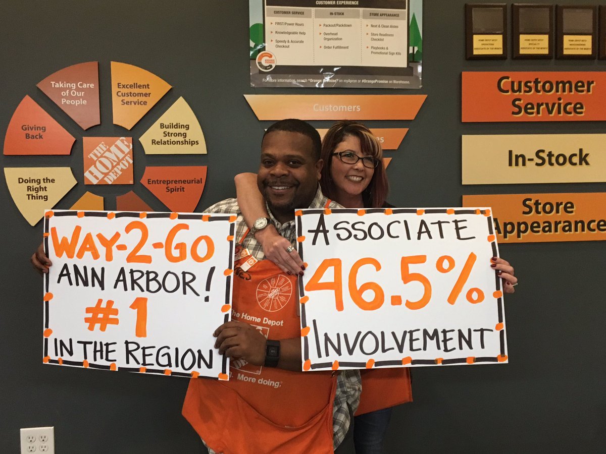 A2HomeDepot's tweet photo. Congrats to our DS Team for driving Associate Involvement! @crystal_hanlon @kelly_mayhall @JulieGiattino @WinsorKathryn https://t.co/465g8BIg3r