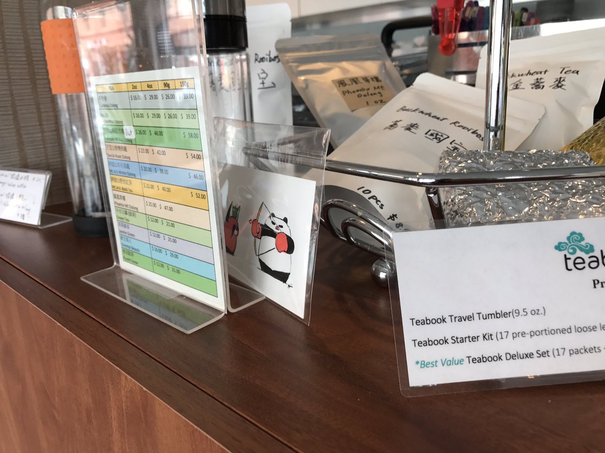 punchingpandas's tweet photo. #Artdrop at #YoungTea in the ID. Go git it! #PunchingPandas #Seattle https://t.co/FM0jukF8y7