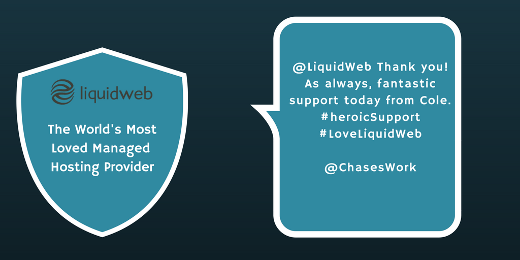 Liquid Web by Nexcess tweet media