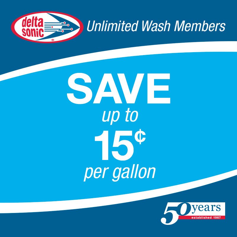 Delta Sonic on Twitter "Did you know Unlimited Members can save up to