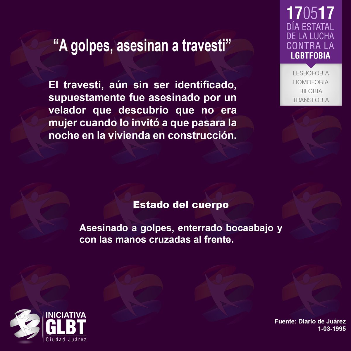 CiudadJrzGLBT's tweet photo. #CiudadJuárez #Chihuahua #StopHomofobia #PorUnJuárezSinHomofobia #ChihuahuavsHomofobia #UsoMIVozvsHomofobia #MoradovsHomofobia https://t.co/KhOxGz8zS7