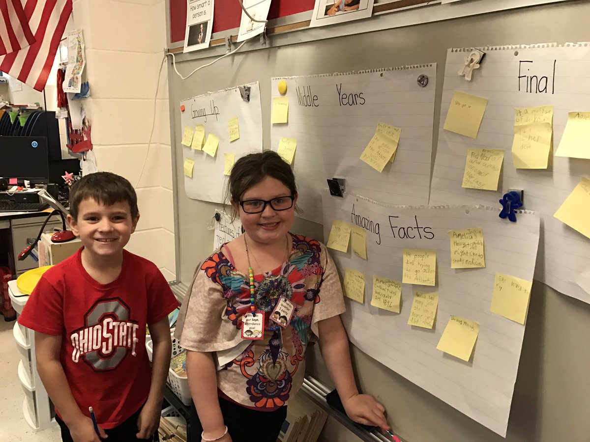 MrsAdams2ndGr's tweet photo. Partner research for our class Amelia Earhart biography! #theyarerocking #writers #gettingreadyfor3rdgrade https://t.co/v8Mb46AKjD