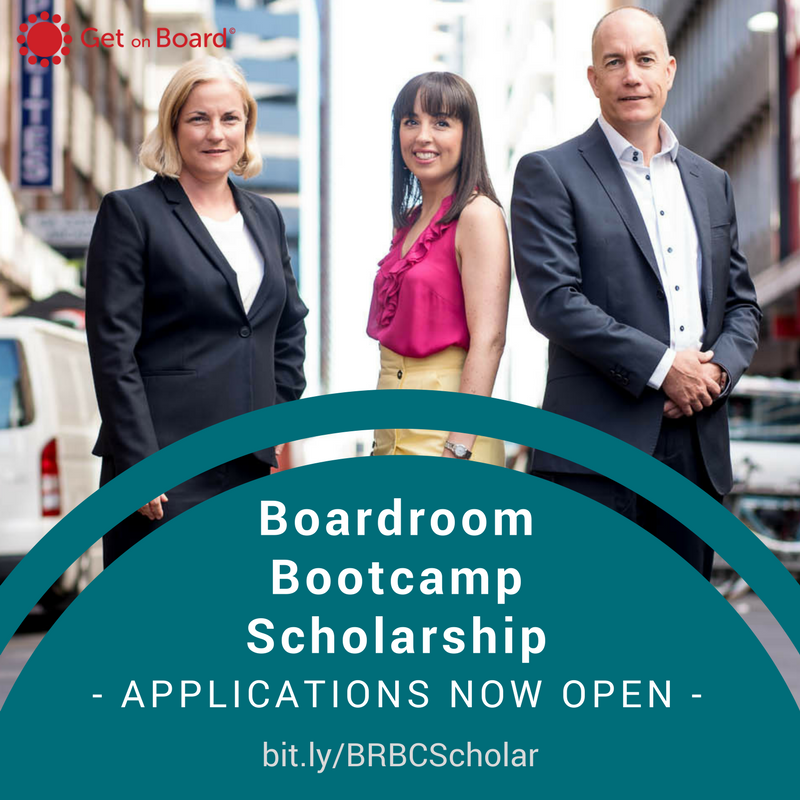 GetOnBoardAUS's tweet image. A scholarship to help build your directorship capabilities and board career. For more info: getonboardaustralia.com.au/wp/boardroom-b… #DirectorDevelopment