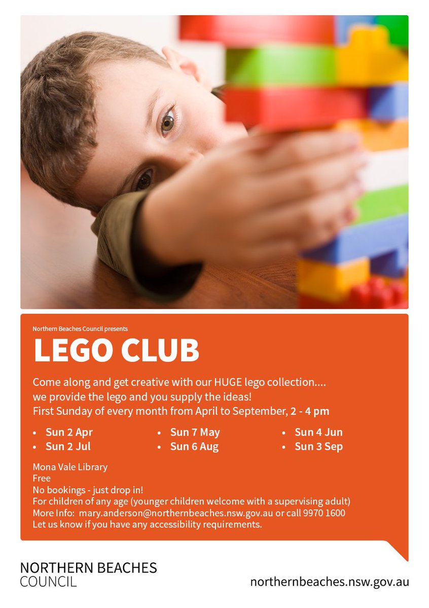 monavalelibrary's tweet photo. Come &amp; join us for Lego Club. 
No bookings just drop in! https://t.co/XAa3HRbejk
