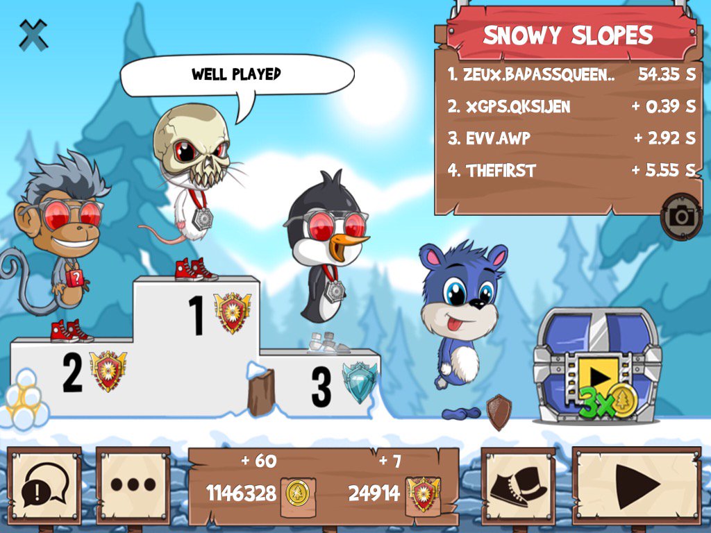 1BadAssQueen's tweet image. Get on my level, son! #funrun2 #Qksijen #awp #Thefirst